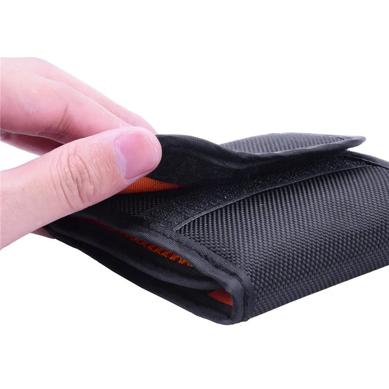 3/6/10/12 Pockets Lens Filter Bag Camera Lens Filter Pouch for 49mm-77mm ND UV CPL Camera Lens Filter Holder Wallet Case